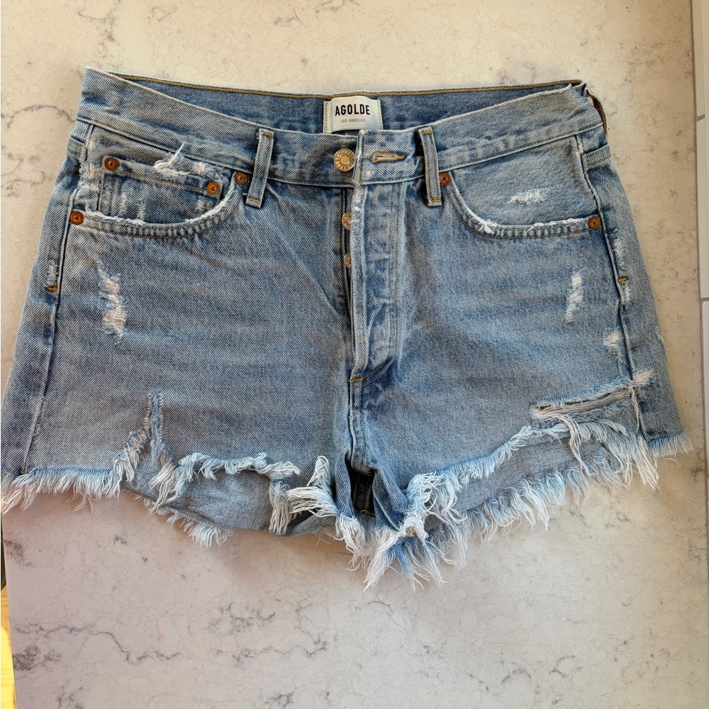 Agolde Parker Shorts in Swapmeet